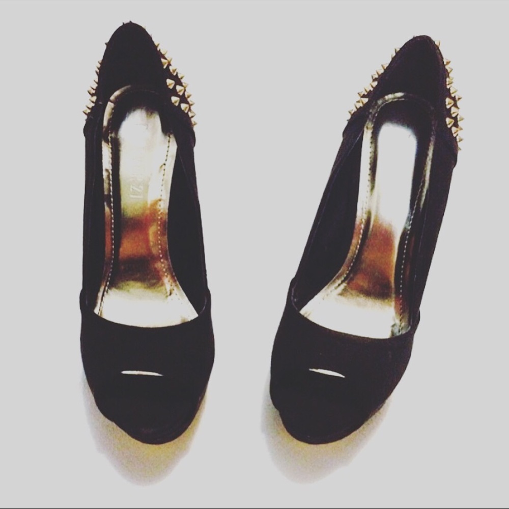 Forever21 studded heels